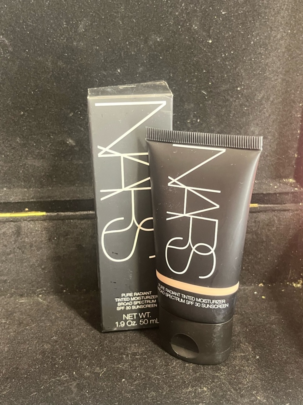 NARS Pure Radiant Tinted Moisturizer - Black Tube with Beige Shade Band